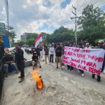 FKPMB Demo KSOP Samarinda, Desak Larang Tugboat Melintas di Sungai Muara Berau